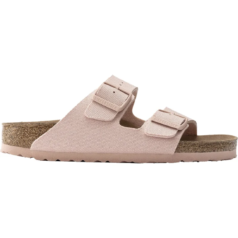 Women's Birkenstock Arizona Vegan Soft Pink Canvas