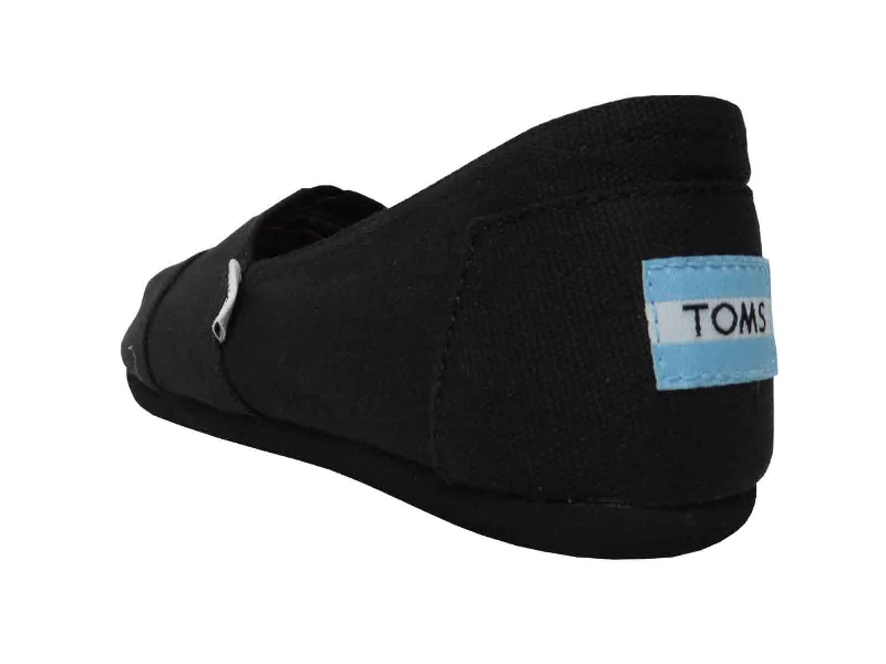 Toms Women's Classic Canvas Black / Black